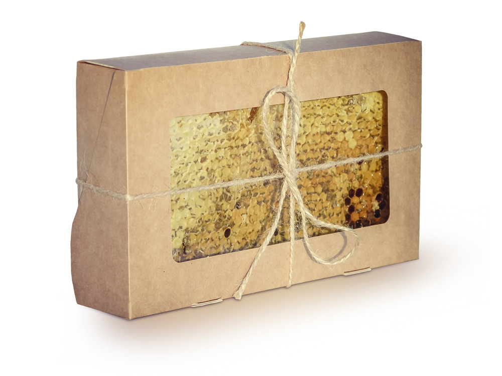 Бортевой мёд в сотах — 1 кг Бортевой мёд в сотах — 1 кг